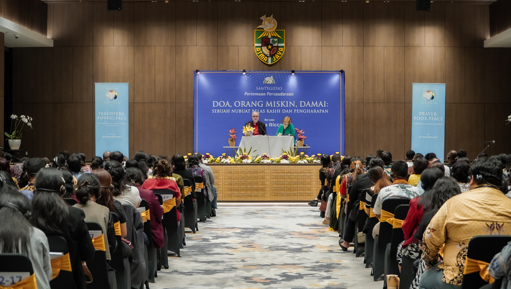 Les Communautés de Sant'Egidio d'Indonésie, du Timor oriental et des Philippines se sont réunies à Jakarta pour une conférence avec Andrea Riccardi